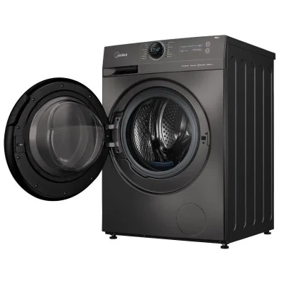 Midea Front Load Washing Machine 8-6 kg 1400 RPM - Titanium Grey